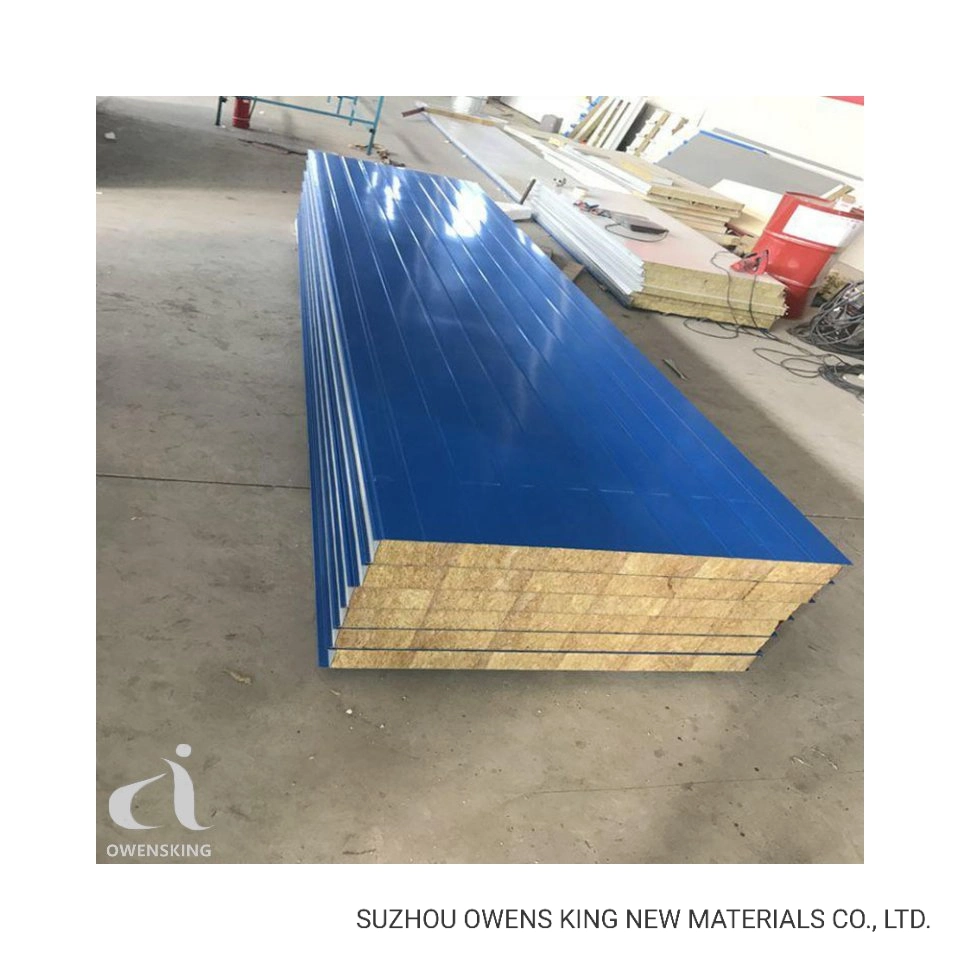 High quality/High cost performance  PU Polyurethane Insulated Roof and Wall Sandwich Panel for Cleanroom Peoject