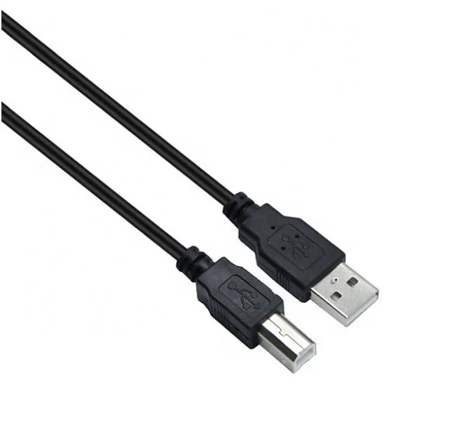 Universal USB 2.0 Printer Connecting Wire a Male to B Male Scanner Cable with Charging Function