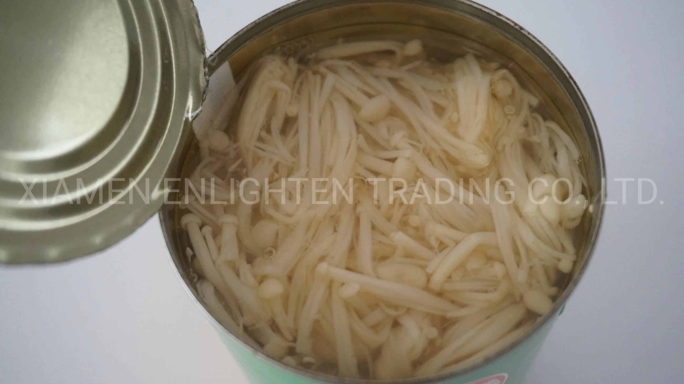 Canned Healthy Enoki Mushroom White Needle Mushrooms