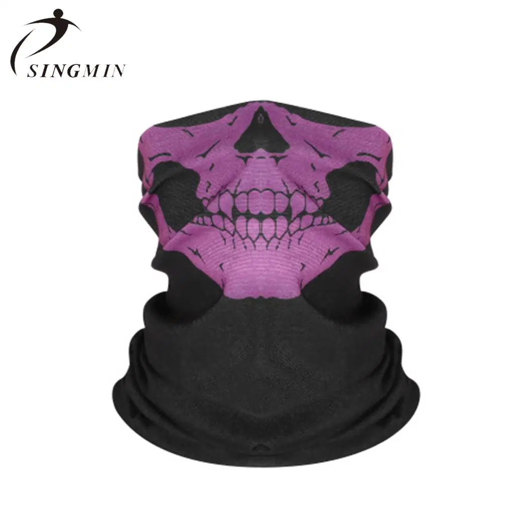 Multi Color Skull Mouth Mask Bicycle Sports Mask