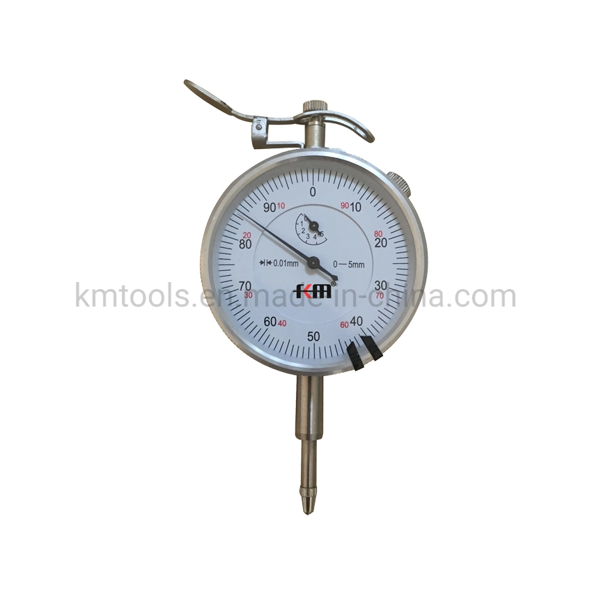 0-5mmx0.01mm Dial Indicator Gauge with Lifting Lever Measuring Device