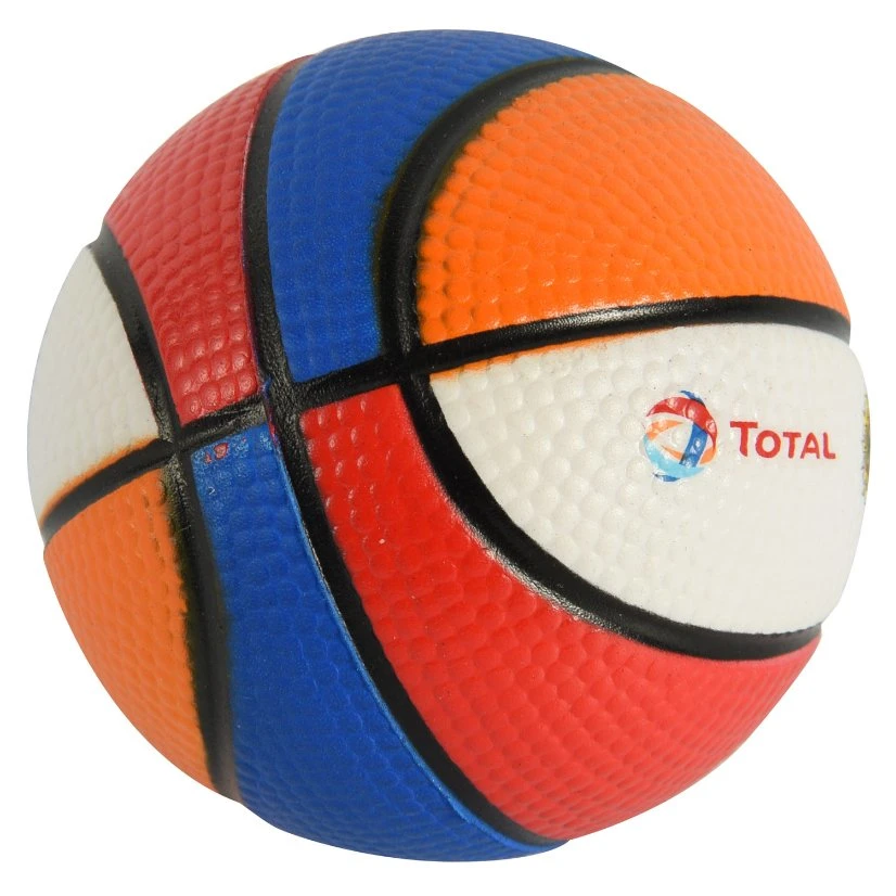 Großhandel/Lieferant Basketball Form PU-Antistress-Ball anpassbare Werbe-Geschenk Spielzeug Für Partys