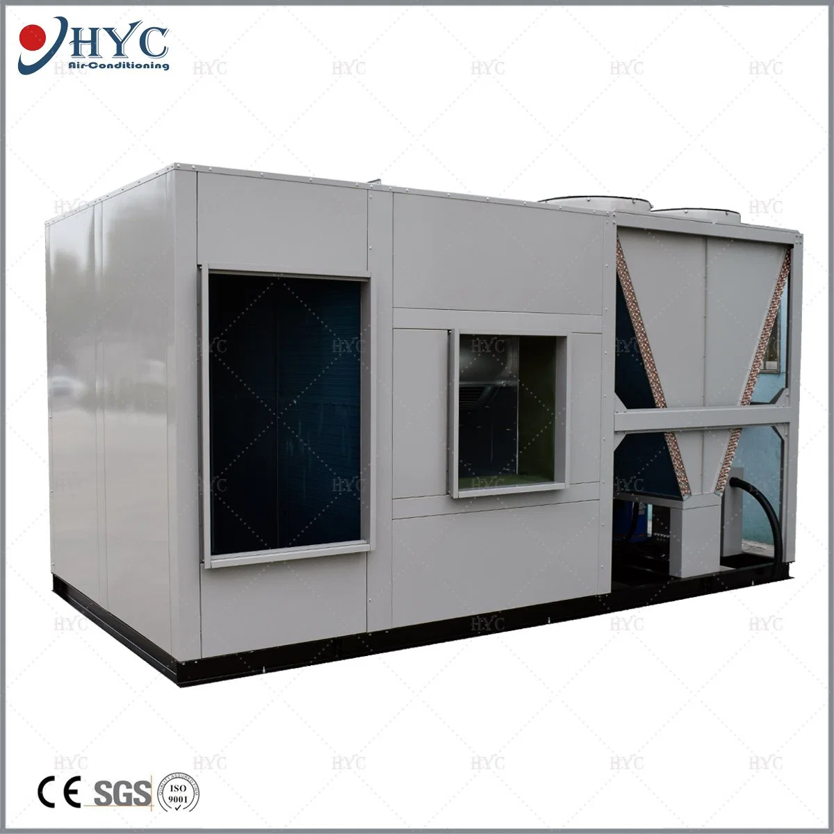 Industrial Rooftop Packaged Air Conditioner with Heat Recovery/Free Cooling/Gas Burner