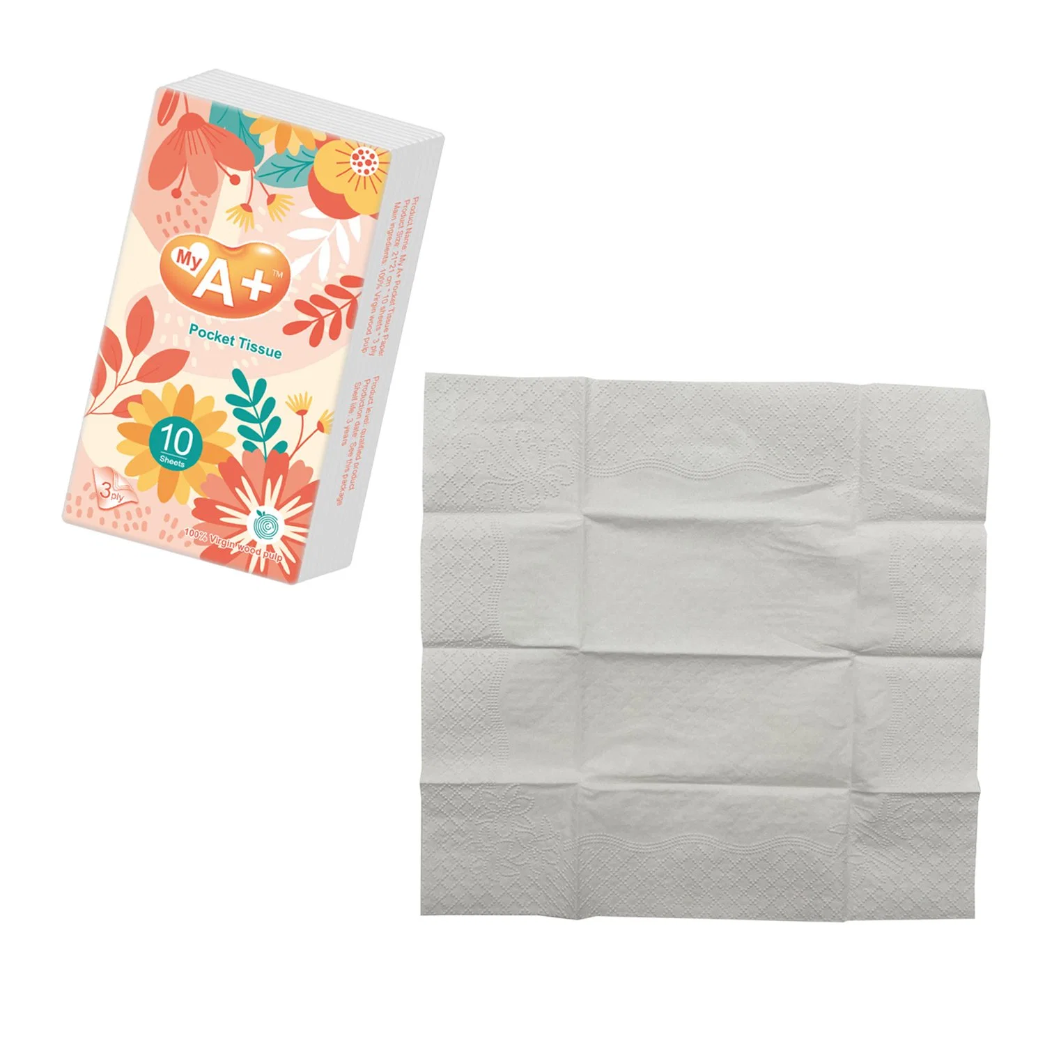 China Facial Tissue Manufacturer Wholesale/Supplier Cheap Pocket Napkin Paper Tissue