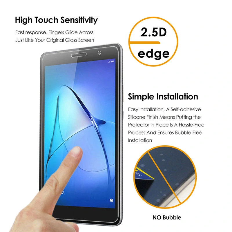 New Premium Tempered Glass Screen Protector Film for Huawei Tablet Models, for Huawei Mediapad T3 8.0, for Huawei Mediapad T3 10.0