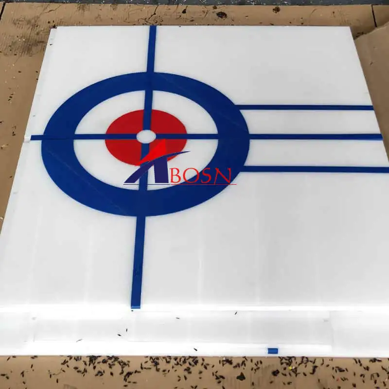 Ice Rink Polyethylene HDPE Sheet of Backyard Used Synthetic 4' X 4' Ice Rink Panel