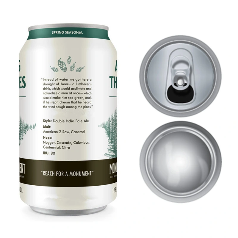 330ml Aluminum Can for Beer, Cocktail, Sake, Mineral Water and Carbonated Drinks