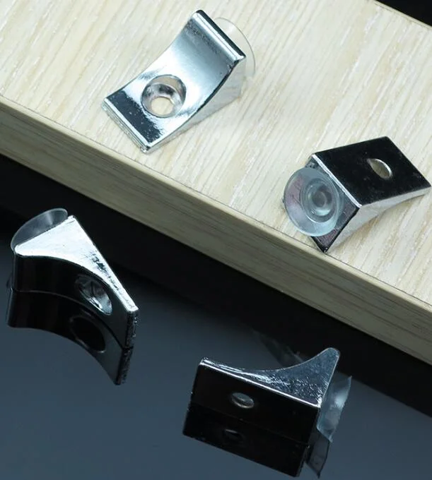 Thick Alloy Layer Plate Tray Cabinet Furniture Hardware Partition Bracket Wood Board Shelf Glass Bracket Right Angle Layer Board Tow Nail