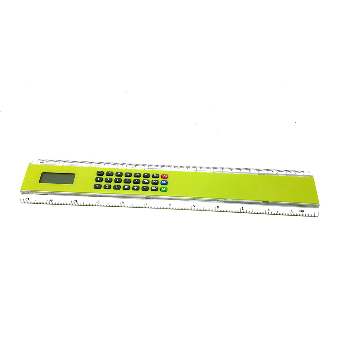 Ruler Calculators with Basic Functions Display Portable Cute Calculator Ruler Kawaii Card Size Calculator for Student School Office