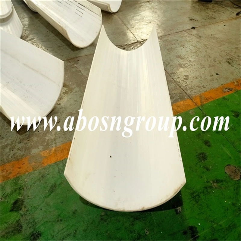 Double Color Bending UHMWPE Lining Board for Screw Conveyor