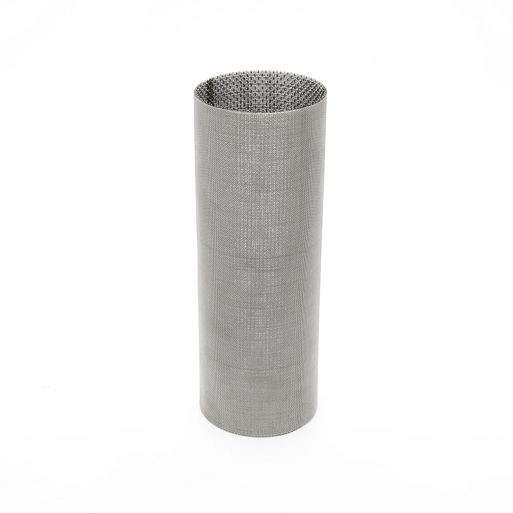 Stainless Steel Filter Screen Tube Multilayer Spot Welded Woven Wire Mesh