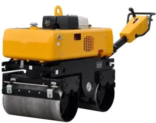 820kg Walk-Behind Mini Double Drum Compact Roller Fs34