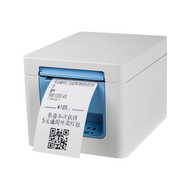 58mm Aufkleber Terminal Aufkleber Ticket Barcode QR Code Printer