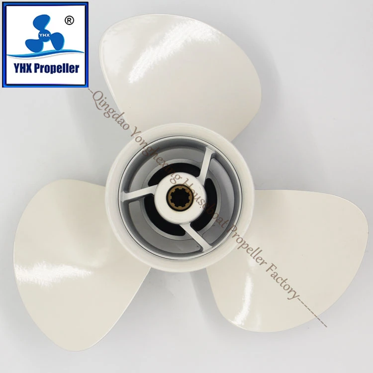 Outboard Engine High Performance Propeller Fit for YAMAHA 9.9-15HP Marine Boat Propeller 11 3/4X7 69g-45943-00-00