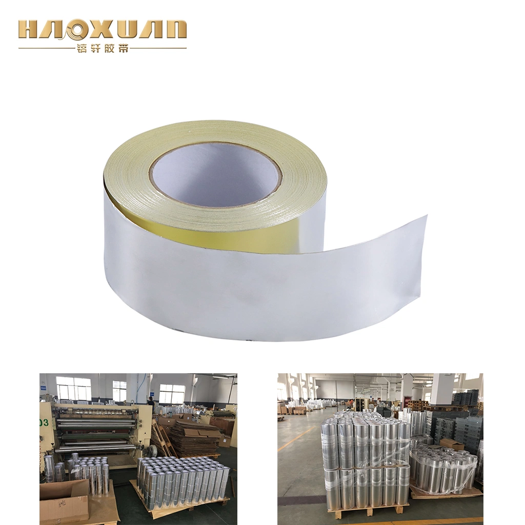 Twill Woven Weave Type Fiberglass Reinforced Aluminum Foil Tape