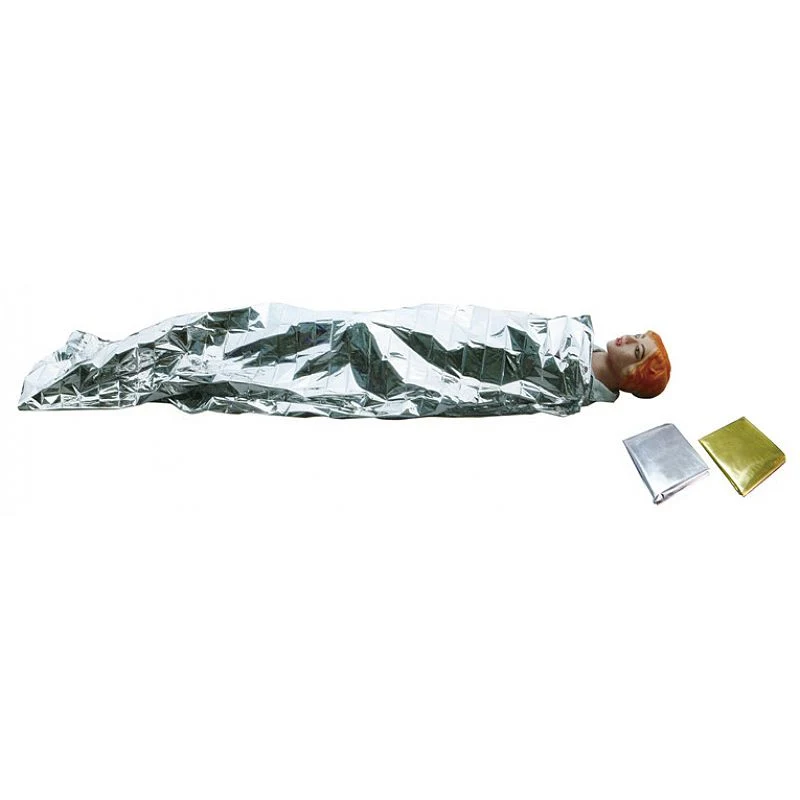 Gold & Sliver Emergency Outdoor Rescue Space Survival Blanket Thermal Blanket