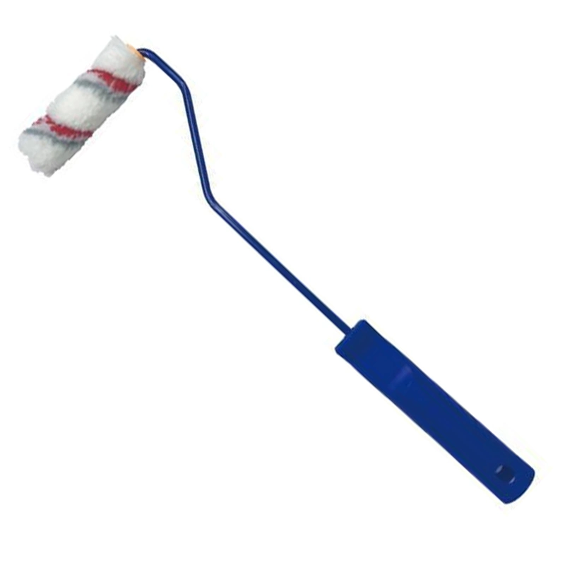 Durable Wall Quick Paint 4" Mini Paint Roller Brush with Plastic Handle