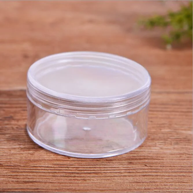 Round Shape Plastic Beads Storage Boxes for Crafts and Arts