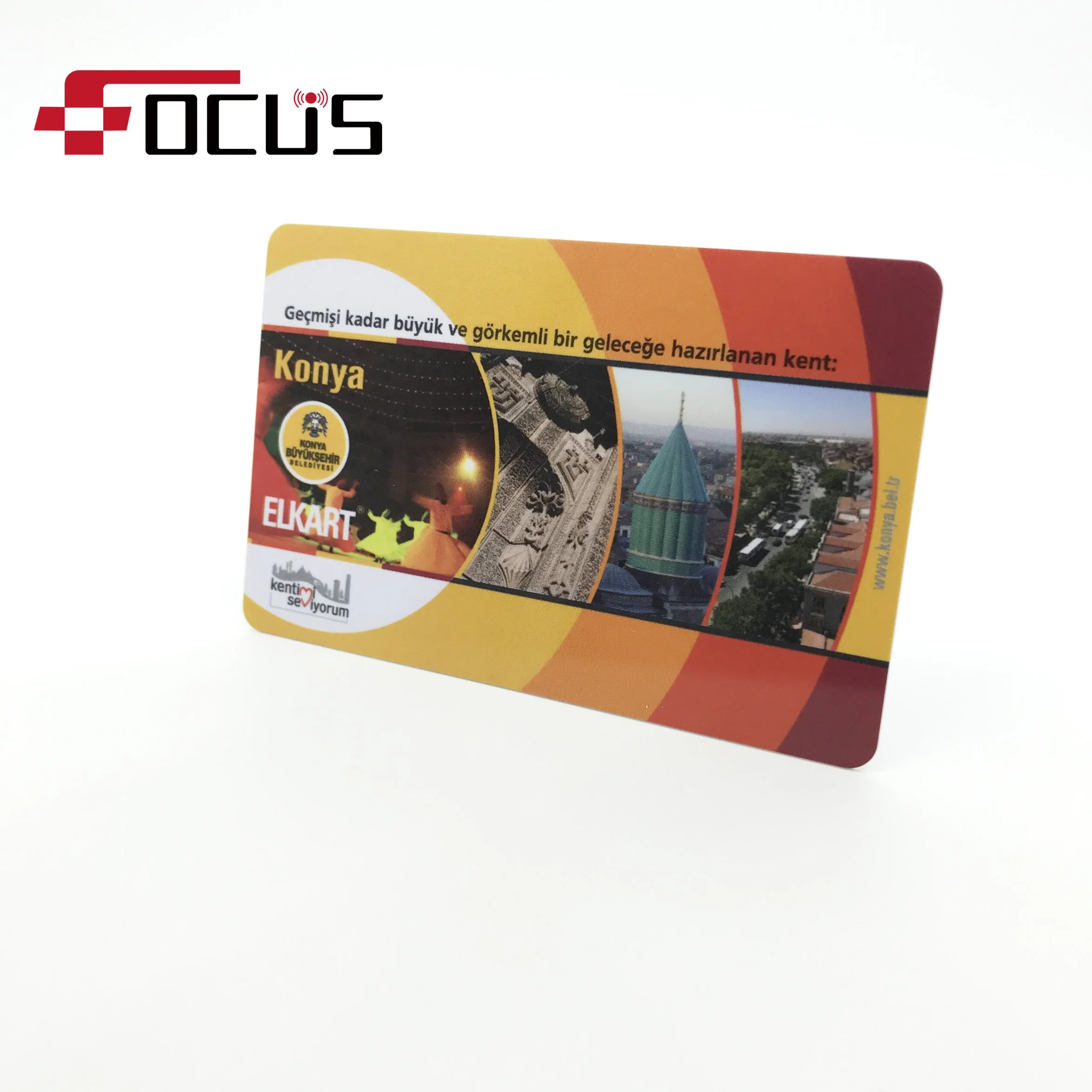 Customized RFID Dual Frequency UHF and Hf Plastic Card for Access Control