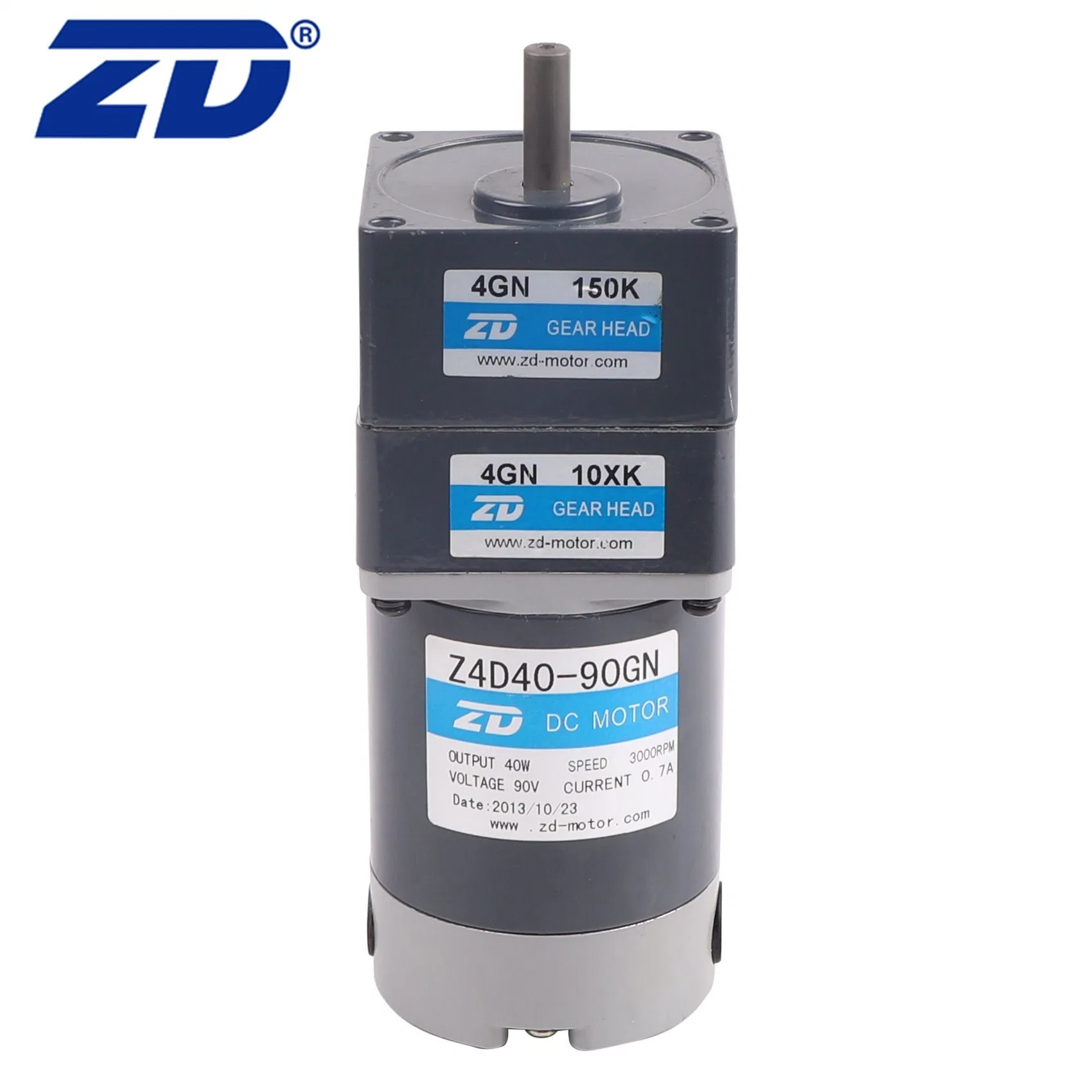 ZD Safe and Reliable Performance High-Efficiency Brush DC Electric Gear Motor