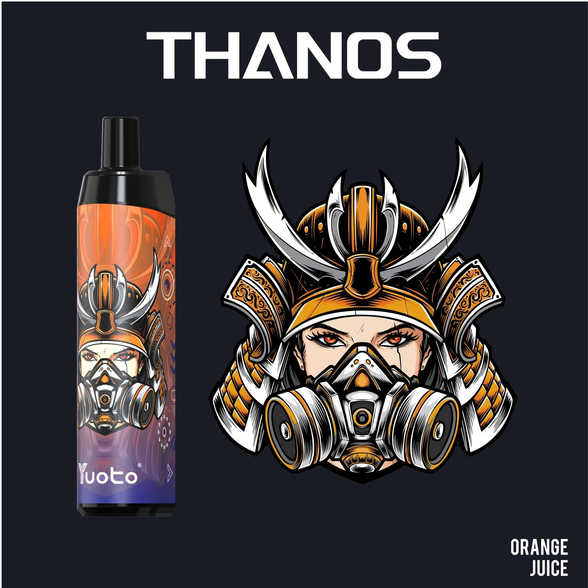 Yuoto OEM Custom Vaporizer Pen Thanos 5000 Puff Оптовая продажа одноразовая E Прикуриватель Электрический Прикуриватель Vape 650мАч E Прикуриватель аккумулятор