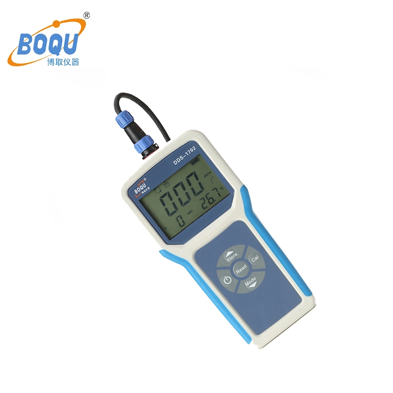 Boqu Portable Dds-1702 Analyzer Factory Price Water Conductivity Probe Portable Conductivity Analyzer Electrical Ec TDS Conductivity Meter