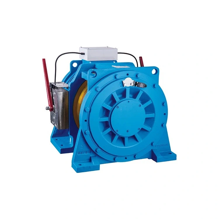 Xinda Host Mini Series Gearless Brake Permanent Magnet Synchronous Elevator Traction Machine