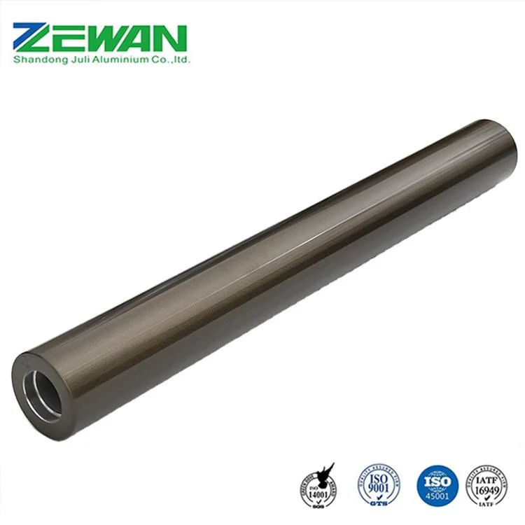 Belt Magnetic Anti Static Conveyor Roller Aluminum Idler Embossing High Precision Aluminum Guide Roller Printing Press Conveyor Roller