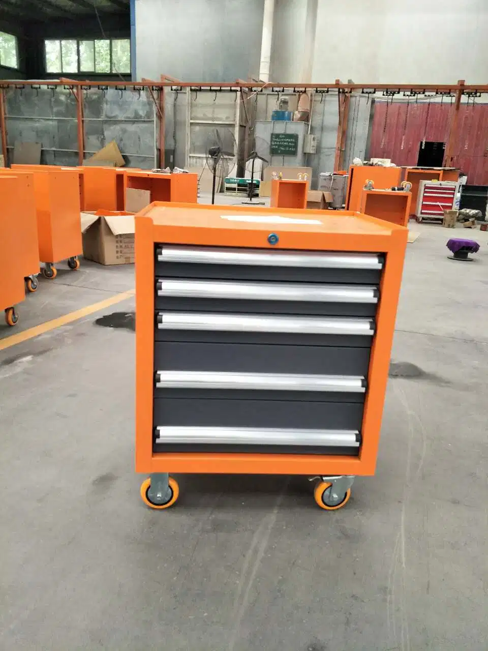 Heavy Duty Drawer Garage Storage Steel Tool Cabinet with Mechanic Trolley on Wheels Metal Tool Cabinet