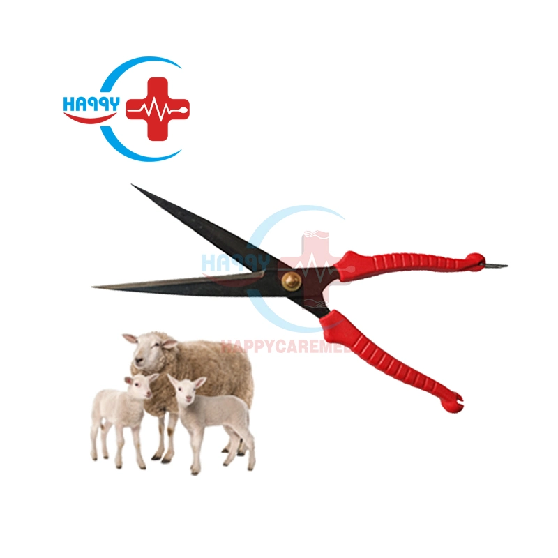 Hc-R157 Veterinary Goat Hair Scissors Sheep Shearing Clipper Sheep Scissor Cutting Manual Wool Shear