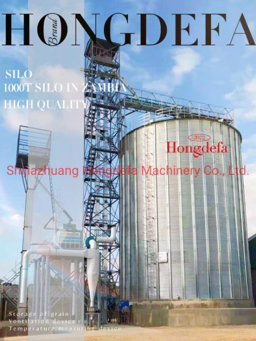 El Servicio de instalación de Venta caliente de acero de grano de trigo el maíz para silo