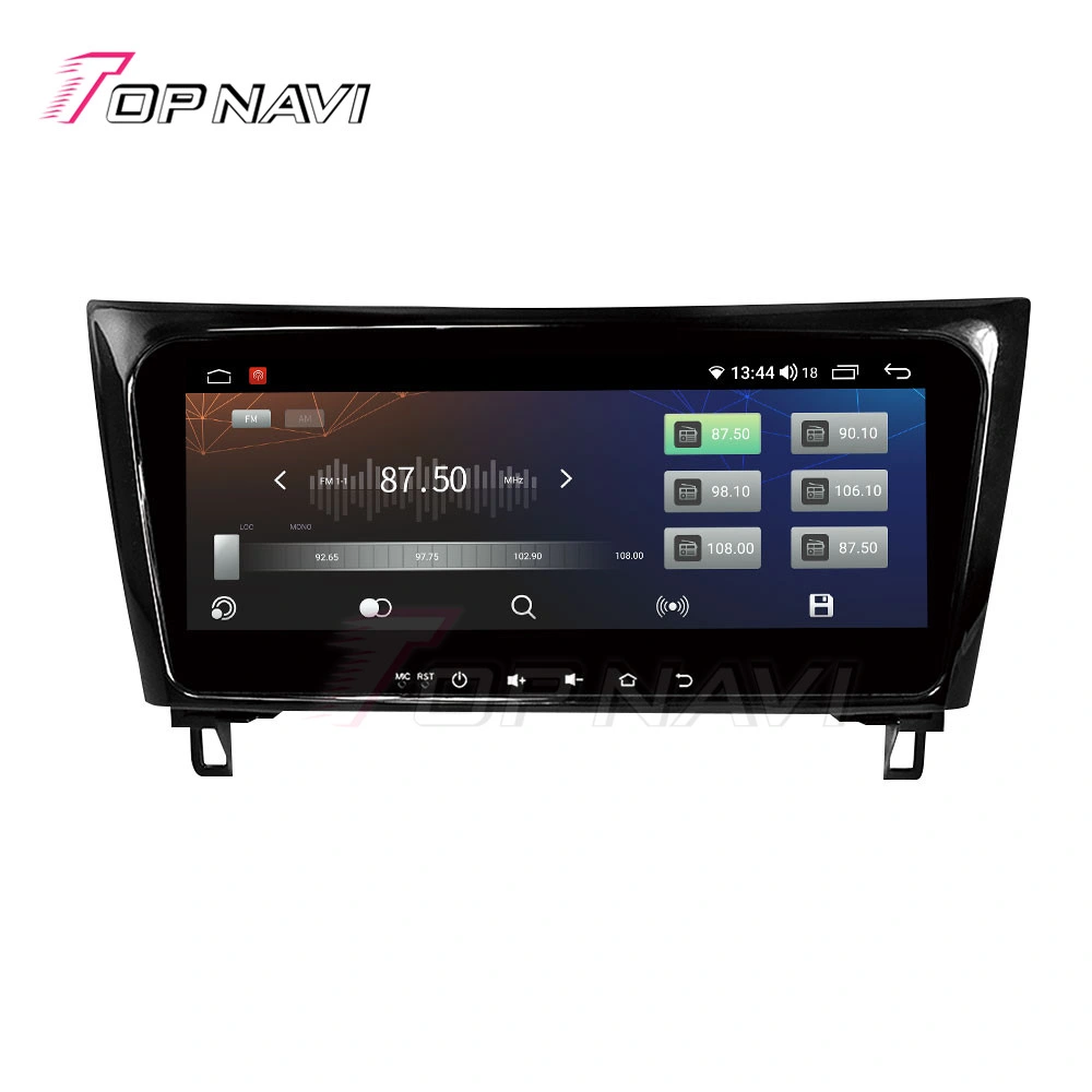 Haute résolution de la vidéo pour voiture Android Nissan X-Trail 2012 2013 2014 10.25 pouces écran tactile compatible GPS Player