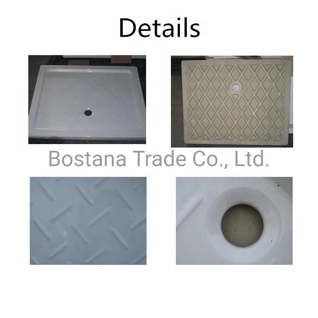 Wc Sanitaryware Good Quality White Sector Bathroom Ceramic Shower Tray Shower Base