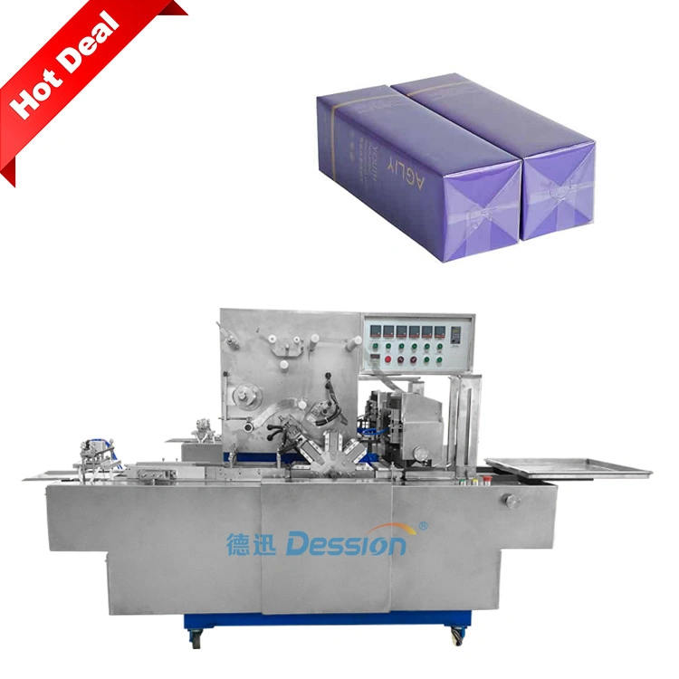 Automatic Small Box Cellophane Wrapping Machine for Luxury Perfume Box Cellophane Wrapping Machine