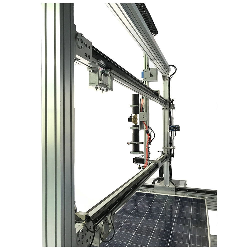 IEC61215 Painel Solar granizo máquina de ensaio Impigement Anti-Hail máquina de ensaio de impacto