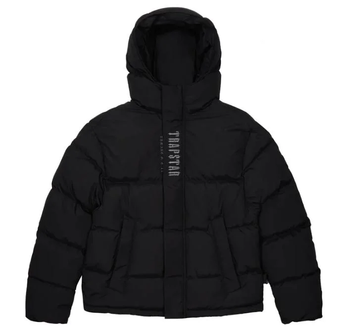 Wholesale/Supplier Trapstar Hooded Winter Puffer Jacket Clothing Custom Men's Women Street Fashion Windbreaker Down Jacket