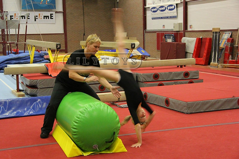 La vía de aire inflables Fitness Gimnasia Kit de rodillos de aire de la vía para el Yoga y deporte