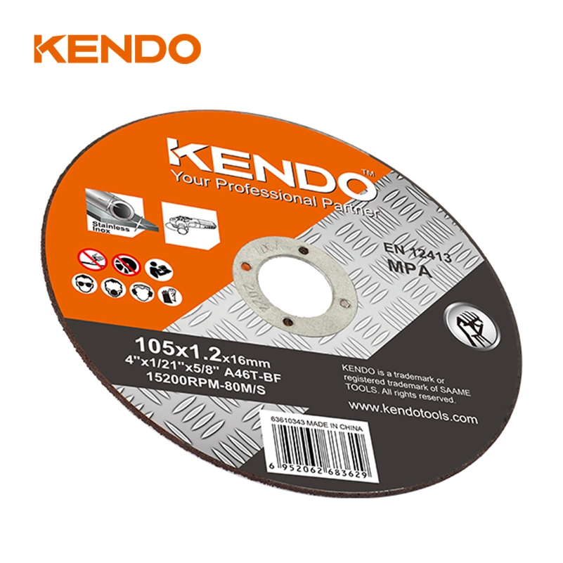 Kendo Flat Cut-off Disc for Stainless Steel Resin Bonded for Greater Flexibility