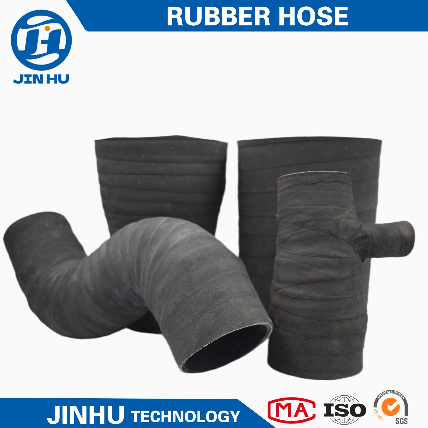 Low Pressure EPDM in The Intake Pipe Silicone Rubber Water Air Hose (OEM)