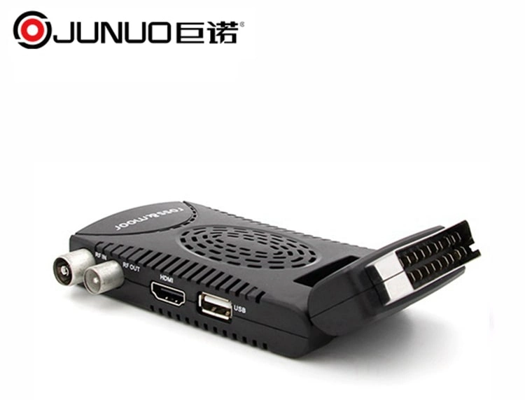 Decodificador de equipos de emisión digital H. 265 Mini TDT Scart T2 Decoder