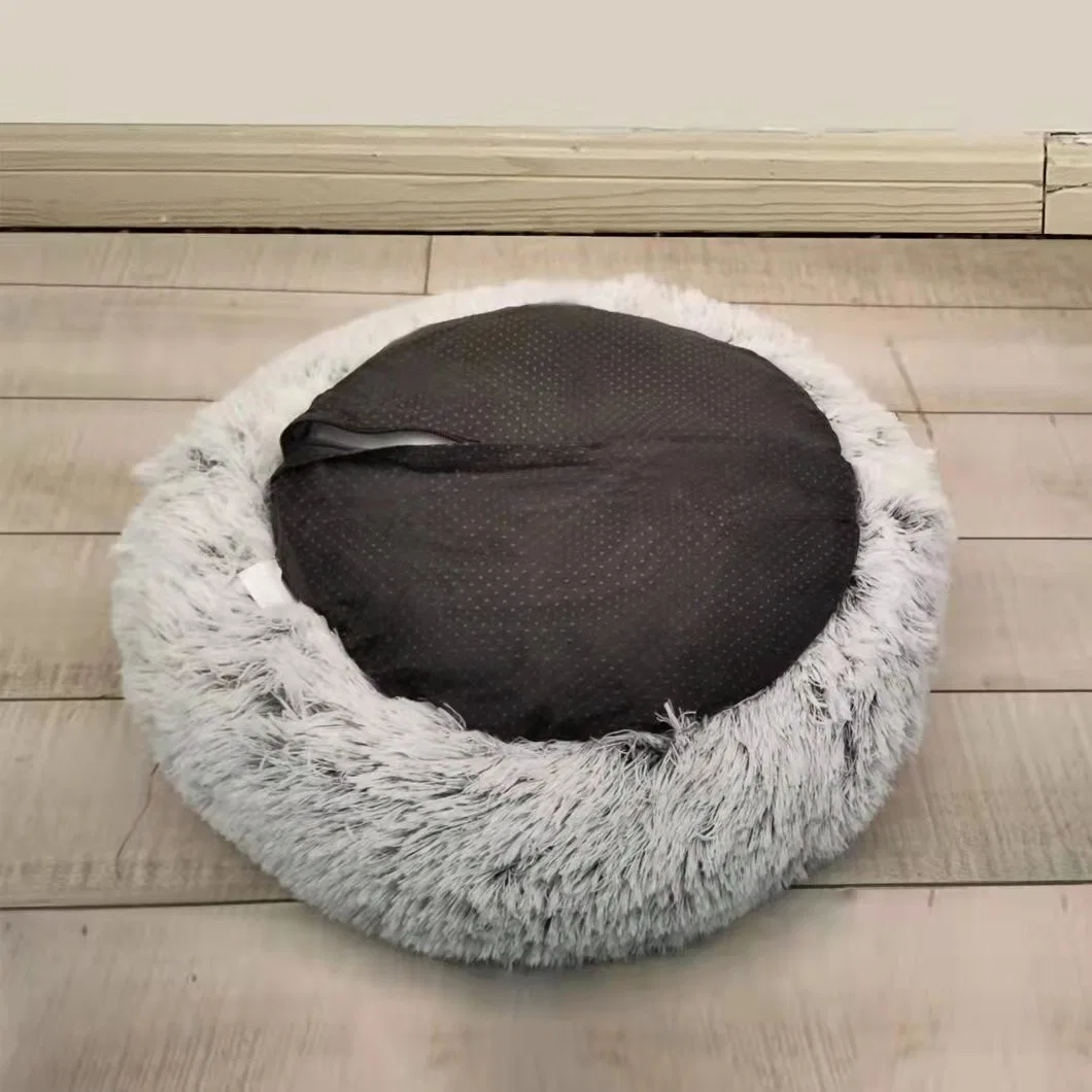 Dog Bed Pet Product Manufacturer Cozy Round Plush