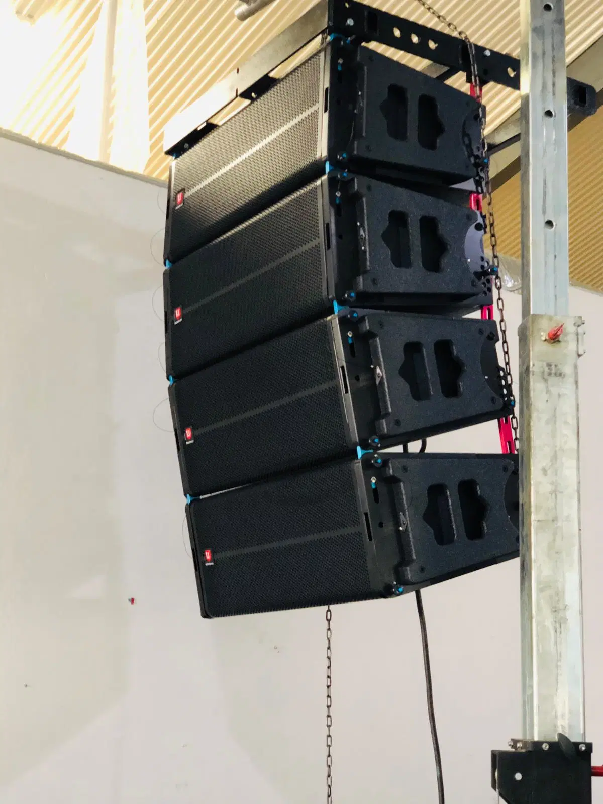 Professional Stage Audio Speakers Active PRO Audio La 210p T. I Audio