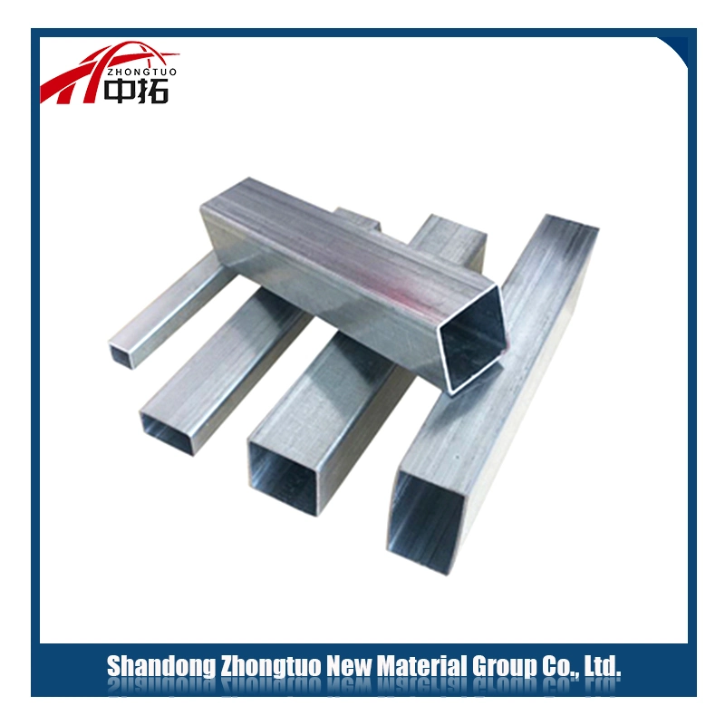 High quality/High cost performance A36 Hot Dipped Galvanized Steel Square Pipe 6mm