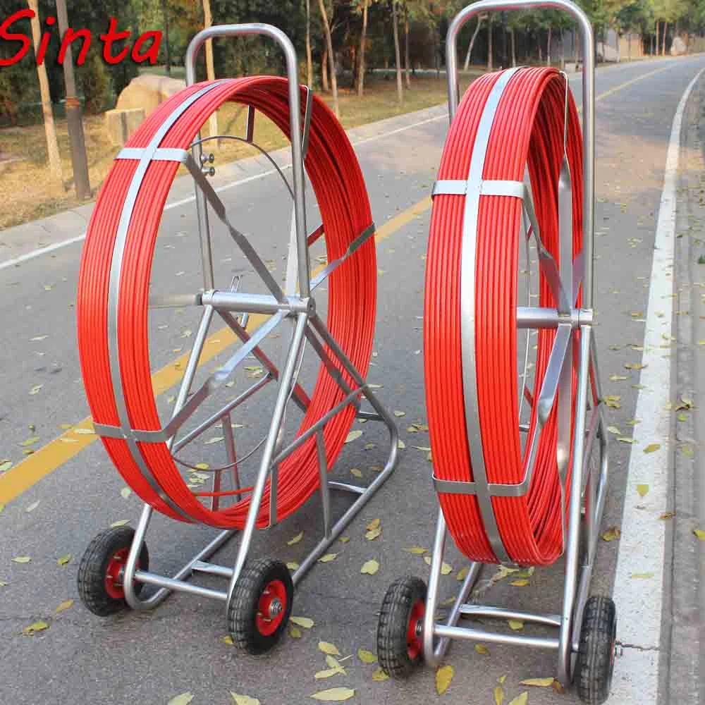 Electric Cable Pulling Fishing Tape High Strength Fiberglass FRP GRP Duct Rodder