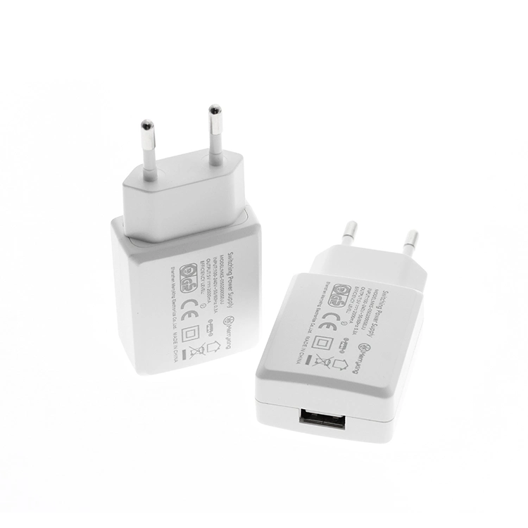 Adaptateur USB 15W Téléphone chargeur mural les bouchons de l'UE avec la CE