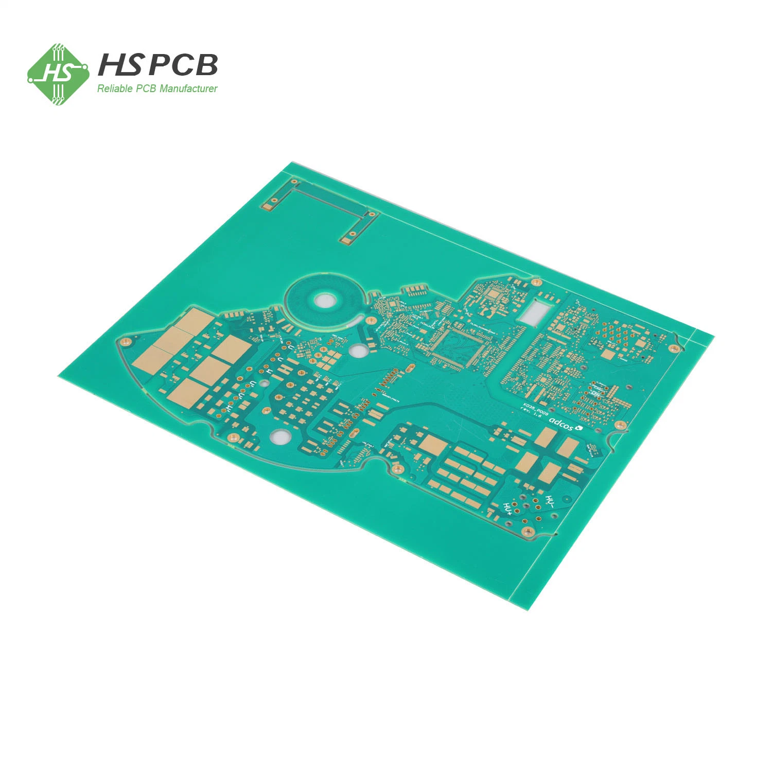 Pth Half-Holes através de Entupimento/resina epóxi e tampadas Multilayer fabricante da placa PCB