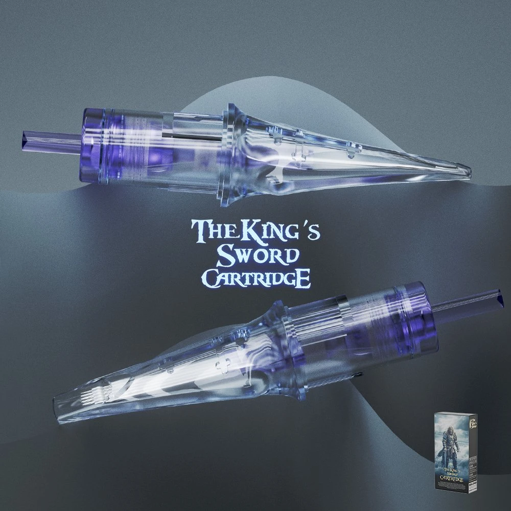 Newst Cartridges Needle The King's Sword Cartridge Best Premium Tattoo Cartridge Needle Rl RS Cm in Stock Samples Available