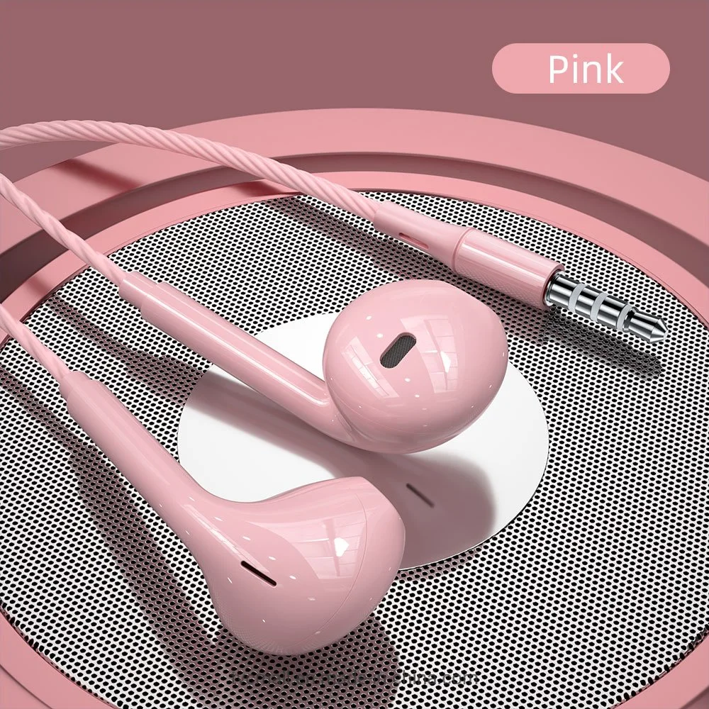 Essager Ej01 graves profundos e controle com fio de 3,5mm Fone de ouvido para telefone móvel música 1,2 m auriculares para iPhone Huawei notebook portátil