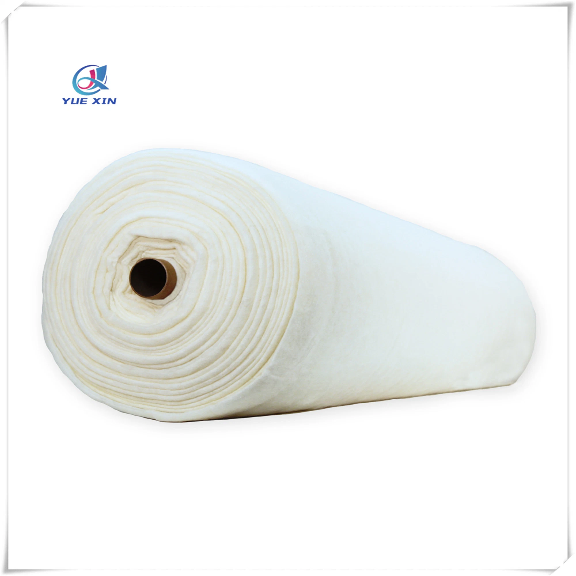 Raw White Color Bamboo Fiber Batting in Roll