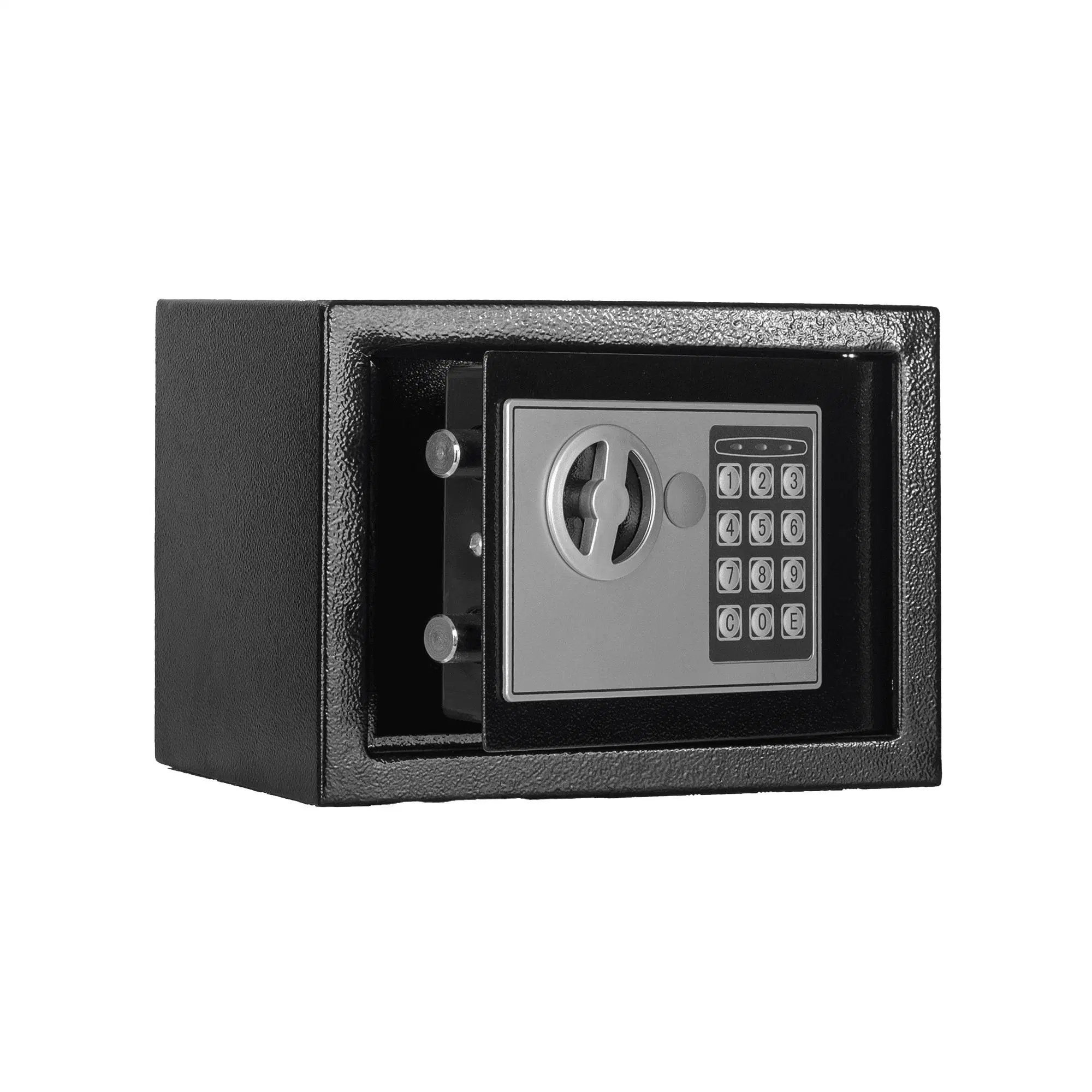 Uni-Sec New Design Mini Safe with Combination Little Black Box Safe Lock Cute Cheap Safe with Key Factory From China (USE-170EP)